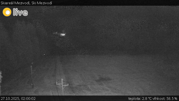 Skiareál Mezivodí - Ski Mezivodí  - 27.10.2025 v 02:00 Skiareál Mezivodí - Ski Mezivodí  - 27.10.2025 v 02:00
