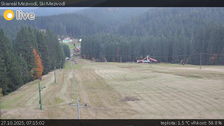 Skiareál Mezivodí - Ski Mezivodí  - 27.10.2025 v 07:15 Skiareál Mezivodí - Ski Mezivodí  - 27.10.2025 v 07:15