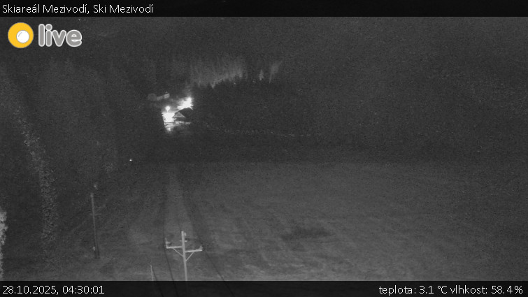 Skiareál Mezivodí - Ski Mezivodí  - 28.10.2025 v 04:30 Skiareál Mezivodí - Ski Mezivodí  - 28.10.2025 v 04:30