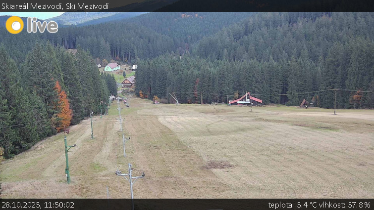 Skiareál Mezivodí - Ski Mezivodí  - 28.10.2025 v 11:50 Skiareál Mezivodí - Ski Mezivodí  - 28.10.2025 v 11:50