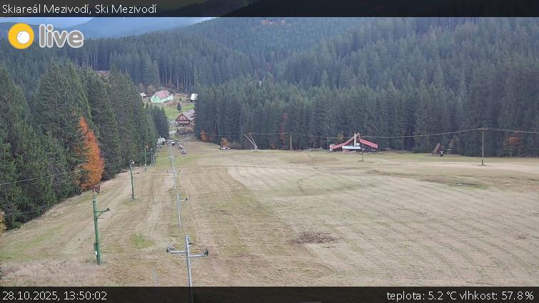 Skiareál Mezivodí - Ski Mezivodí  - 28.10.2025 v 13:50 Skiareál Mezivodí - Ski Mezivodí  - 28.10.2025 v 13:50