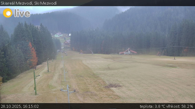 Skiareál Mezivodí - Ski Mezivodí  - 28.10.2025 v 16:15 Skiareál Mezivodí - Ski Mezivodí  - 28.10.2025 v 16:15