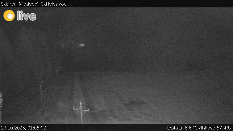 Skiareál Mezivodí - Ski Mezivodí  - 29.10.2025 v 01:05 Skiareál Mezivodí - Ski Mezivodí  - 29.10.2025 v 01:05