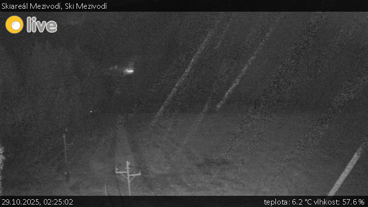 Skiareál Mezivodí - Ski Mezivodí  - 29.10.2025 v 02:25 Skiareál Mezivodí - Ski Mezivodí  - 29.10.2025 v 02:25