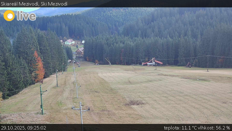 Skiareál Mezivodí - Ski Mezivodí  - 29.10.2025 v 09:25 Skiareál Mezivodí - Ski Mezivodí  - 29.10.2025 v 09:25