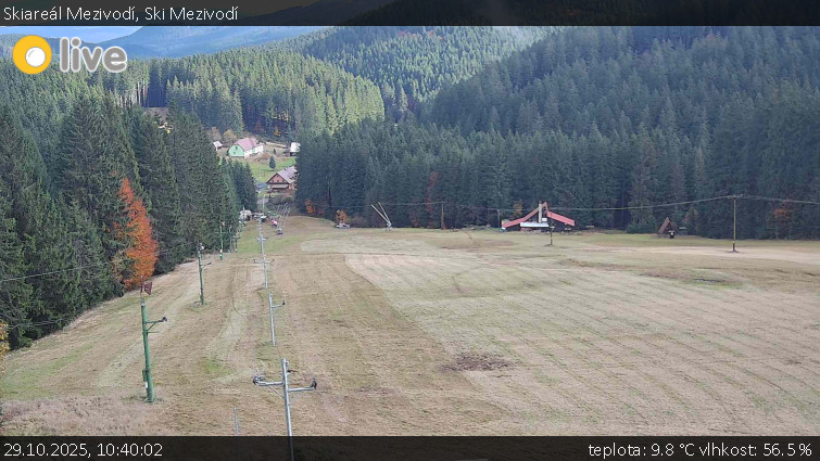 Skiareál Mezivodí - Ski Mezivodí  - 29.10.2025 v 10:40 Skiareál Mezivodí - Ski Mezivodí  - 29.10.2025 v 10:40