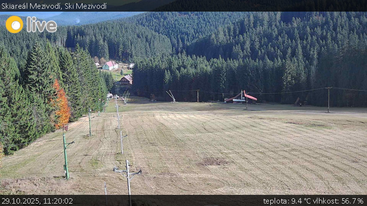 Skiareál Mezivodí - Ski Mezivodí  - 29.10.2025 v 11:20 Skiareál Mezivodí - Ski Mezivodí  - 29.10.2025 v 11:20