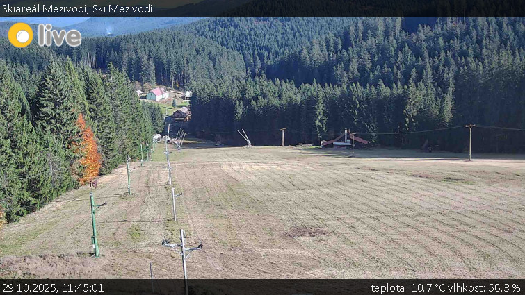 Skiareál Mezivodí - Ski Mezivodí  - 29.10.2025 v 11:45 Skiareál Mezivodí - Ski Mezivodí  - 29.10.2025 v 11:45