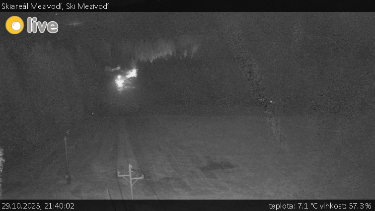 Skiareál Mezivodí - Ski Mezivodí  - 29.10.2025 v 21:40 Skiareál Mezivodí - Ski Mezivodí  - 29.10.2025 v 21:40