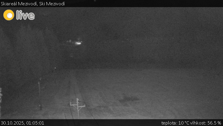 Skiareál Mezivodí - Ski Mezivodí  - 30.10.2025 v 01:05 Skiareál Mezivodí - Ski Mezivodí  - 30.10.2025 v 01:05