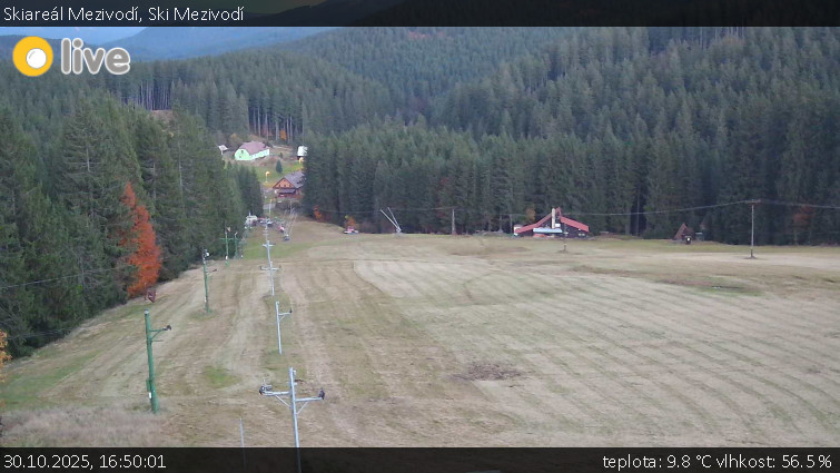 Skiareál Mezivodí - Ski Mezivodí  - 30.10.2025 v 16:50 Skiareál Mezivodí - Ski Mezivodí  - 30.10.2025 v 16:50