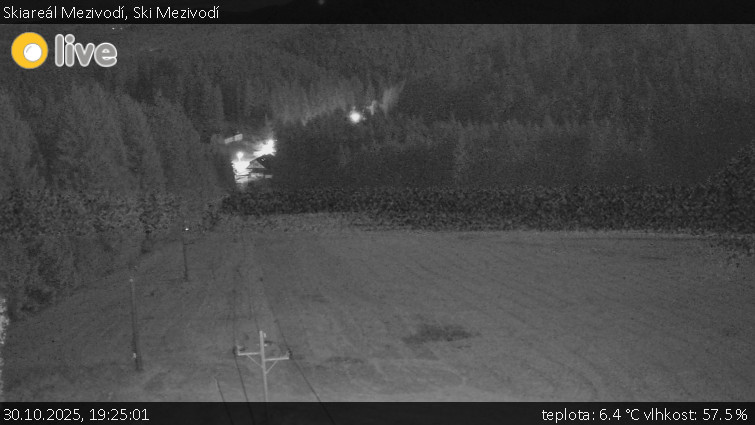 Skiareál Mezivodí - Ski Mezivodí  - 30.10.2025 v 19:25 Skiareál Mezivodí - Ski Mezivodí  - 30.10.2025 v 19:25
