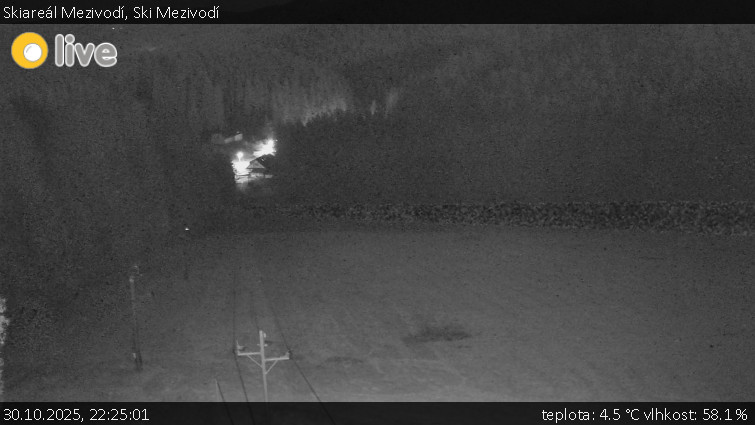 Skiareál Mezivodí - Ski Mezivodí  - 30.10.2025 v 22:25 Skiareál Mezivodí - Ski Mezivodí  - 30.10.2025 v 22:25