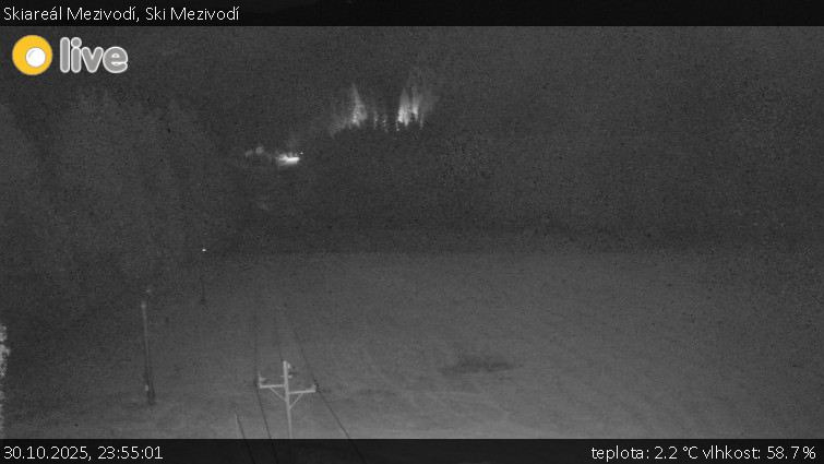 Skiareál Mezivodí - Ski Mezivodí  - 30.10.2025 v 23:55 Skiareál Mezivodí - Ski Mezivodí  - 30.10.2025 v 23:55