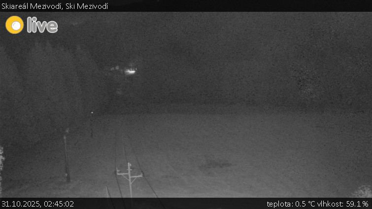 Skiareál Mezivodí - Ski Mezivodí  - 31.10.2025 v 02:45 Skiareál Mezivodí - Ski Mezivodí  - 31.10.2025 v 02:45