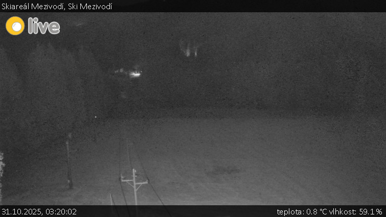 Skiareál Mezivodí - Ski Mezivodí  - 31.10.2025 v 03:20 Skiareál Mezivodí - Ski Mezivodí  - 31.10.2025 v 03:20
