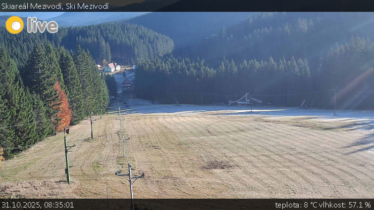 Skiareál Mezivodí - Ski Mezivodí  - 31.10.2025 v 08:35 Skiareál Mezivodí - Ski Mezivodí  - 31.10.2025 v 08:35