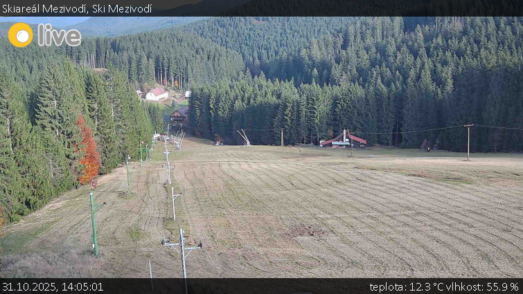 Skiareál Mezivodí - Ski Mezivodí  - 31.10.2025 v 14:05 Skiareál Mezivodí - Ski Mezivodí  - 31.10.2025 v 14:05