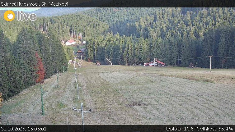 Skiareál Mezivodí - Ski Mezivodí  - 31.10.2025 v 15:05 Skiareál Mezivodí - Ski Mezivodí  - 31.10.2025 v 15:05