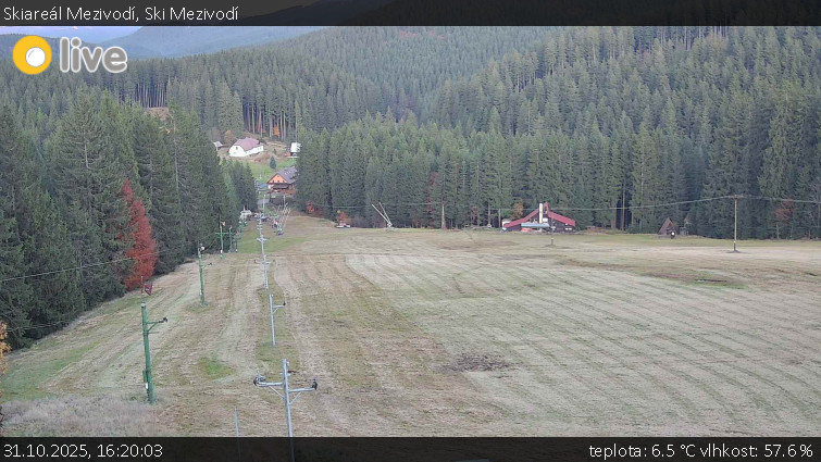 Skiareál Mezivodí - Ski Mezivodí  - 31.10.2025 v 16:20 Skiareál Mezivodí - Ski Mezivodí  - 31.10.2025 v 16:20