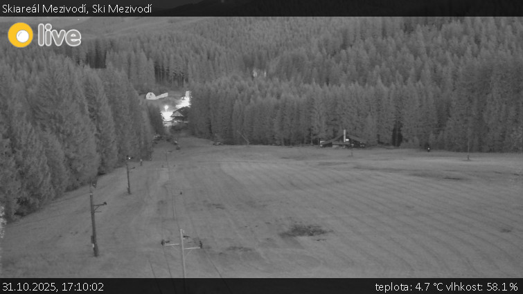Skiareál Mezivodí - Ski Mezivodí  - 31.10.2025 v 17:10 Skiareál Mezivodí - Ski Mezivodí  - 31.10.2025 v 17:10