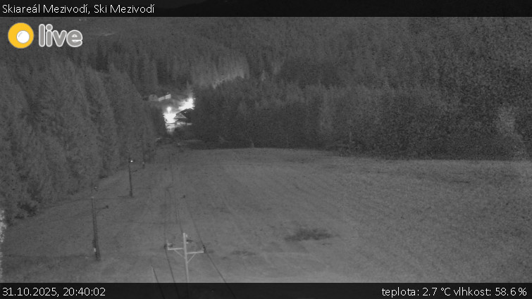 Skiareál Mezivodí - Ski Mezivodí  - 31.10.2025 v 20:40 Skiareál Mezivodí - Ski Mezivodí  - 31.10.2025 v 20:40