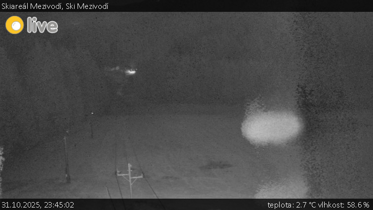 Skiareál Mezivodí - Ski Mezivodí  - 31.10.2025 v 23:45 Skiareál Mezivodí - Ski Mezivodí  - 31.10.2025 v 23:45