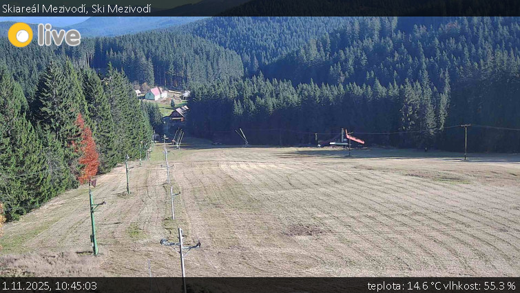 Skiareál Mezivodí - Ski Mezivodí  - 1.11.2025 v 10:45 Skiareál Mezivodí - Ski Mezivodí  - 1.11.2025 v 10:45