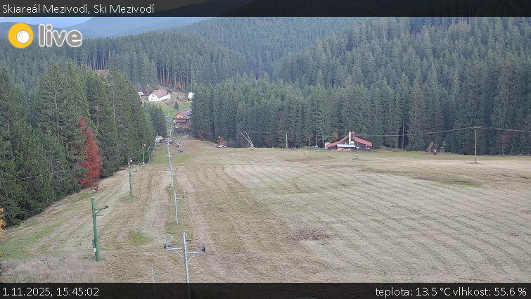 Skiareál Mezivodí - Ski Mezivodí  - 1.11.2025 v 15:45 Skiareál Mezivodí - Ski Mezivodí  - 1.11.2025 v 15:45