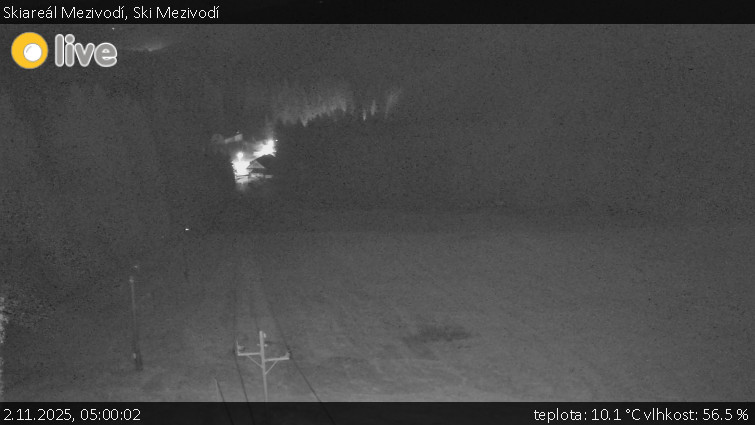 Skiareál Mezivodí - Ski Mezivodí - 2.11.2025 v 05:00 Skiareál Mezivodí - Ski Mezivodí - 2.11.2025 v 05:00