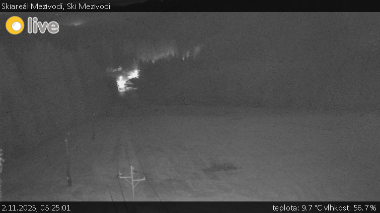 Skiareál Mezivodí - Ski Mezivodí - 2.11.2025 v 05:25 Skiareál Mezivodí - Ski Mezivodí - 2.11.2025 v 05:25