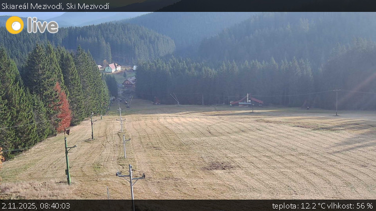 Skiareál Mezivodí - Ski Mezivodí - 2.11.2025 v 08:40 Skiareál Mezivodí - Ski Mezivodí - 2.11.2025 v 08:40