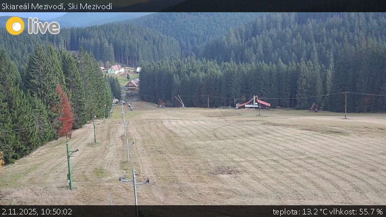Skiareál Mezivodí - Ski Mezivodí - 2.11.2025 v 10:50 Skiareál Mezivodí - Ski Mezivodí - 2.11.2025 v 10:50