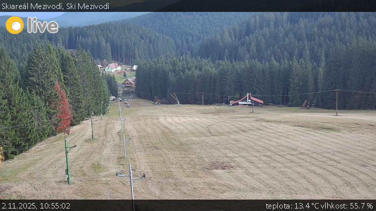 Skiareál Mezivodí - Ski Mezivodí - 2.11.2025 v 10:55 Skiareál Mezivodí - Ski Mezivodí - 2.11.2025 v 10:55