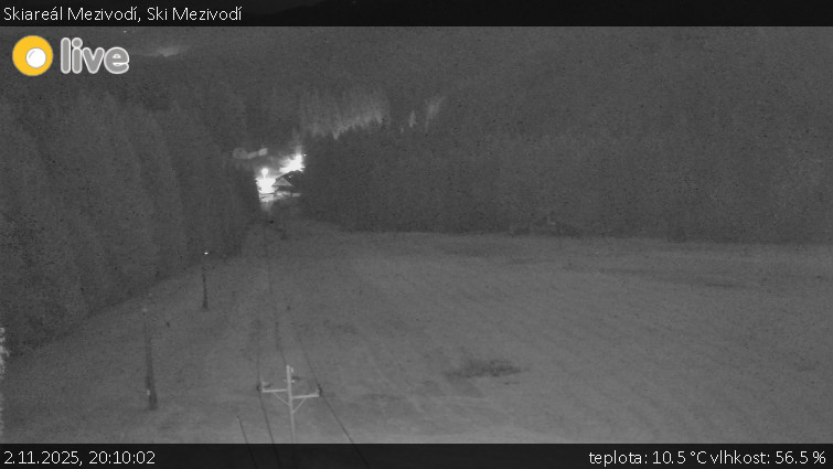Skiareál Mezivodí - Ski Mezivodí - 2.11.2025 v 20:10 Skiareál Mezivodí - Ski Mezivodí - 2.11.2025 v 20:10
