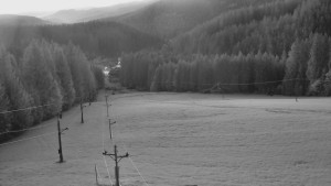 Skiareál Mezivodí - Spodní část sjezdovky - 9.5.2024 v 04:30