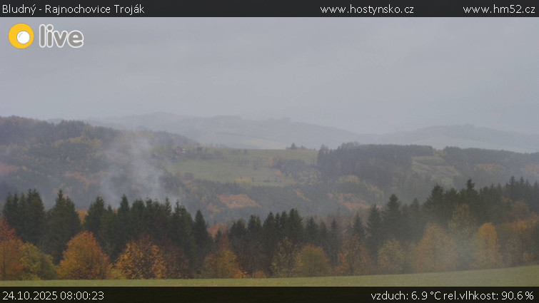 Bludný - Rajnochovice Troják - Bludný - Rajnochovice Troják - 24.10.2025 v 08:00 Bludný - Rajnochovice Troják - Bludný - Rajnochovice Troják - 24.10.2025 v 08:00