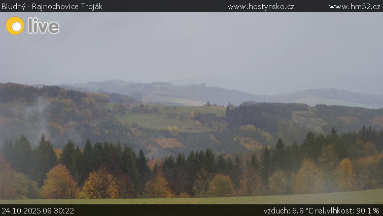 Bludný - Rajnochovice Troják - Bludný - Rajnochovice Troják - 24.10.2025 v 08:30 Bludný - Rajnochovice Troják - Bludný - Rajnochovice Troják - 24.10.2025 v 08:30