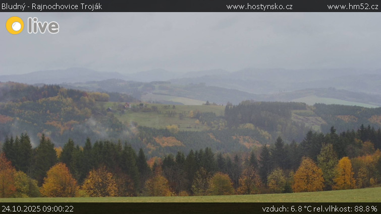Bludný - Rajnochovice Troják - Bludný - Rajnochovice Troják - 24.10.2025 v 09:00 Bludný - Rajnochovice Troják - Bludný - Rajnochovice Troják - 24.10.2025 v 09:00