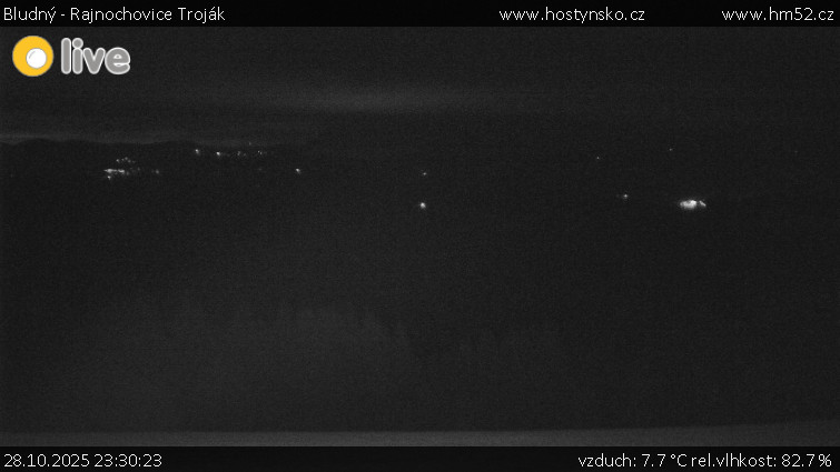 Bludný - Rajnochovice Troják - Bludný - Rajnochovice Troják  - 28.10.2025 v 23:30 Bludný - Rajnochovice Troják - Bludný - Rajnochovice Troják  - 28.10.2025 v 23:30