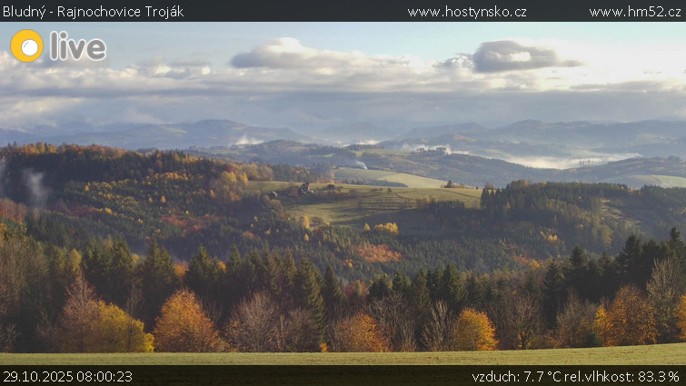 Bludný - Rajnochovice Troják - Bludný - Rajnochovice Troják  - 29.10.2025 v 08:00 Bludný - Rajnochovice Troják - Bludný - Rajnochovice Troják  - 29.10.2025 v 08:00