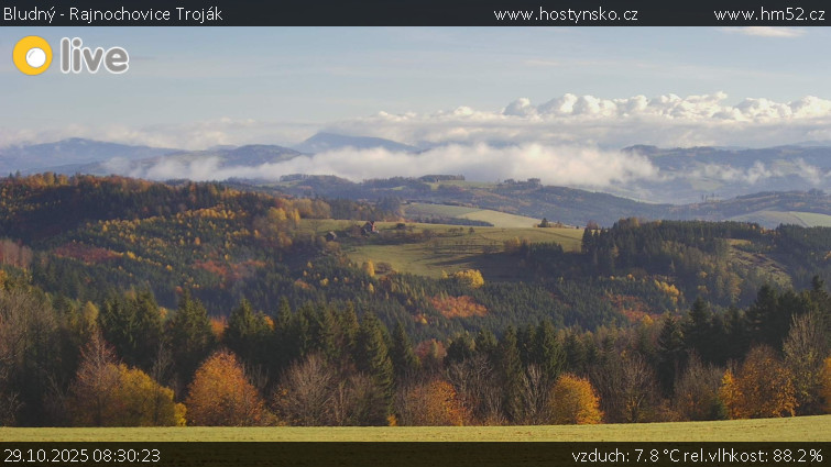 Bludný - Rajnochovice Troják - Bludný - Rajnochovice Troják  - 29.10.2025 v 08:30 Bludný - Rajnochovice Troják - Bludný - Rajnochovice Troják  - 29.10.2025 v 08:30