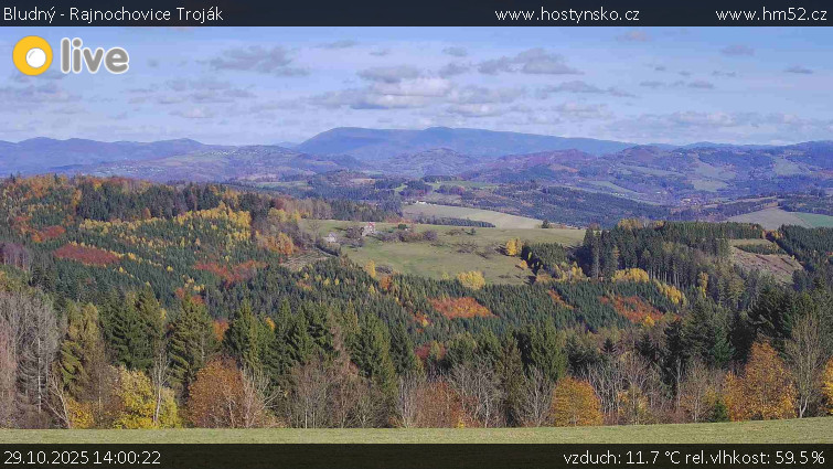 Bludný - Rajnochovice Troják - Bludný - Rajnochovice Troják  - 29.10.2025 v 14:00 Bludný - Rajnochovice Troják - Bludný - Rajnochovice Troják  - 29.10.2025 v 14:00