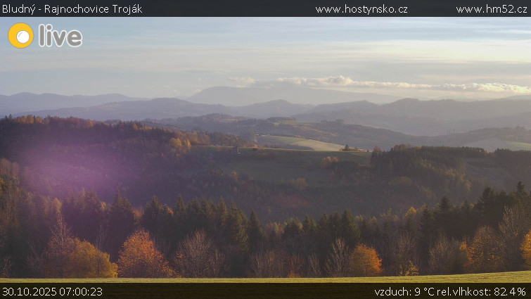 Bludný - Rajnochovice Troják - Bludný - Rajnochovice Troják  - 30.10.2025 v 07:00 Bludný - Rajnochovice Troják - Bludný - Rajnochovice Troják  - 30.10.2025 v 07:00