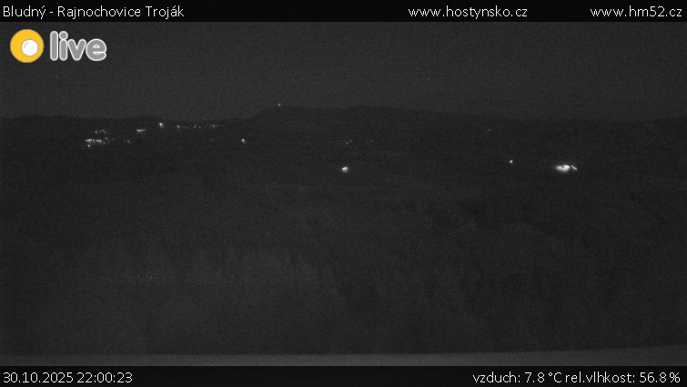 Bludný - Rajnochovice Troják - Bludný - Rajnochovice Troják  - 30.10.2025 v 22:00 Bludný - Rajnochovice Troják - Bludný - Rajnochovice Troják  - 30.10.2025 v 22:00