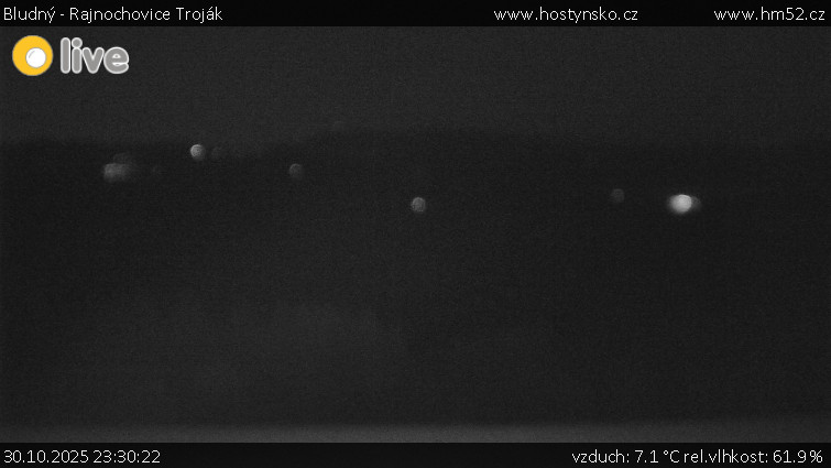 Bludný - Rajnochovice Troják - Bludný - Rajnochovice Troják  - 30.10.2025 v 23:30 Bludný - Rajnochovice Troják - Bludný - Rajnochovice Troják  - 30.10.2025 v 23:30