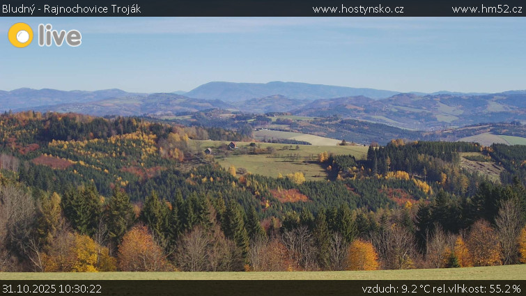 Bludný - Rajnochovice Troják - Bludný - Rajnochovice Troják  - 31.10.2025 v 10:30 Bludný - Rajnochovice Troják - Bludný - Rajnochovice Troják  - 31.10.2025 v 10:30