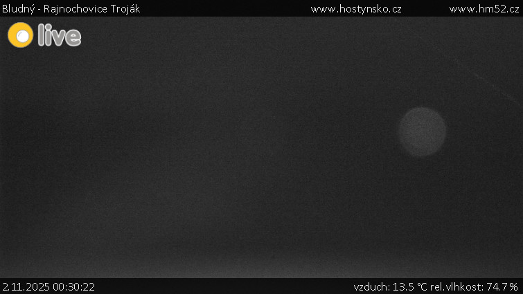 Bludný - Rajnochovice Troják - Bludný - Rajnochovice Troják - 2.11.2025 v 00:30 Bludný - Rajnochovice Troják - Bludný - Rajnochovice Troják - 2.11.2025 v 00:30