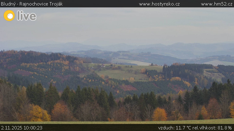 Bludný - Rajnochovice Troják - Bludný - Rajnochovice Troják - 2.11.2025 v 10:00 Bludný - Rajnochovice Troják - Bludný - Rajnochovice Troják - 2.11.2025 v 10:00