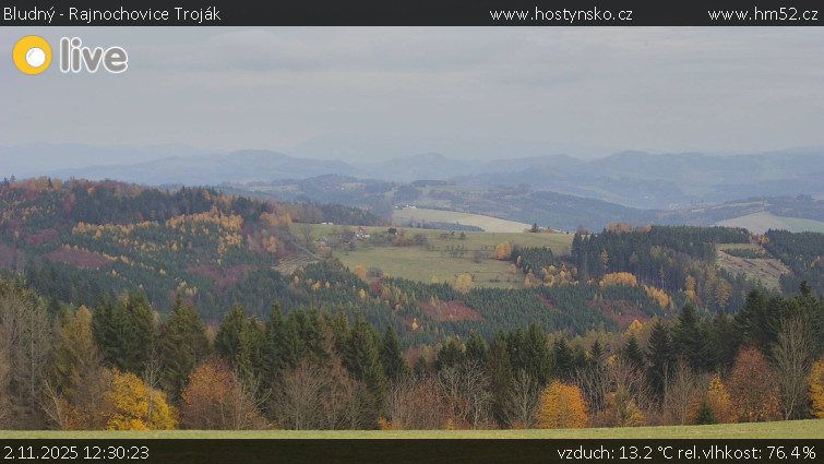 Bludný - Rajnochovice Troják - Bludný - Rajnochovice Troják - 2.11.2025 v 12:30 Bludný - Rajnochovice Troják - Bludný - Rajnochovice Troják - 2.11.2025 v 12:30